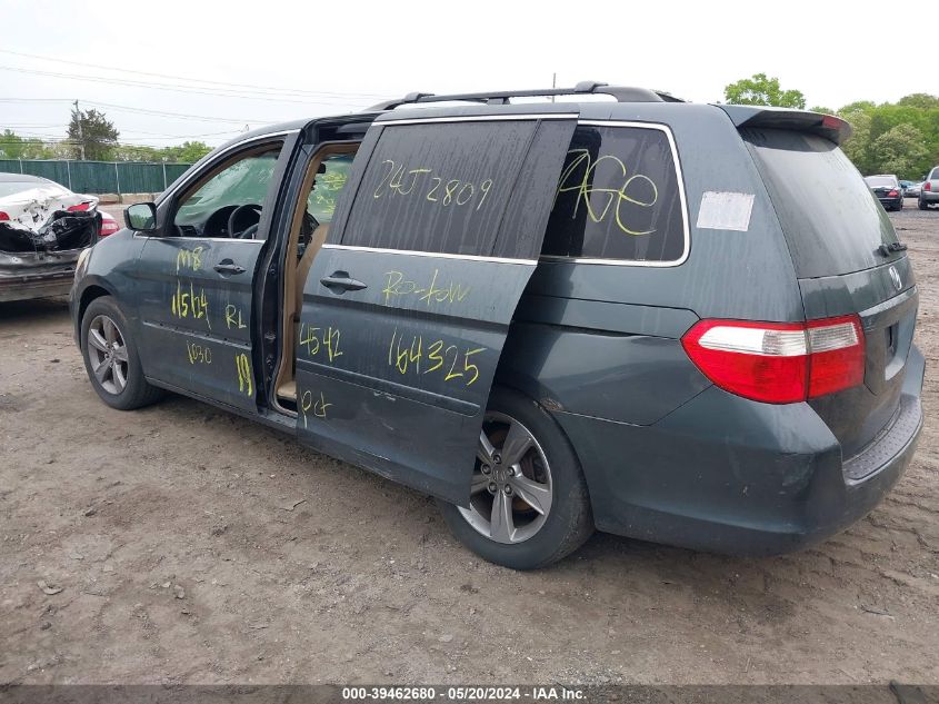 2005 Honda Odyssey Ex-L VIN: 5FNRL38665B020576 Lot: 39462680