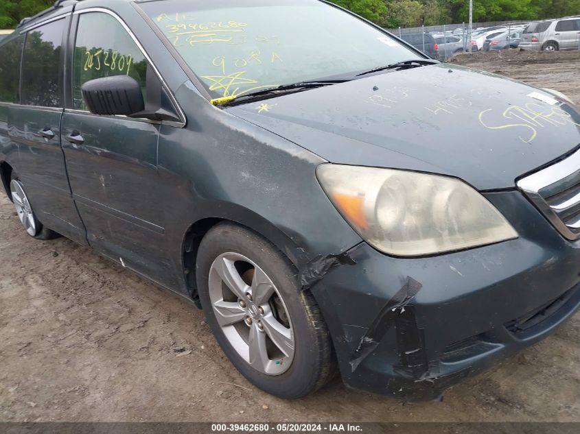 2005 Honda Odyssey Ex-L VIN: 5FNRL38665B020576 Lot: 39462680