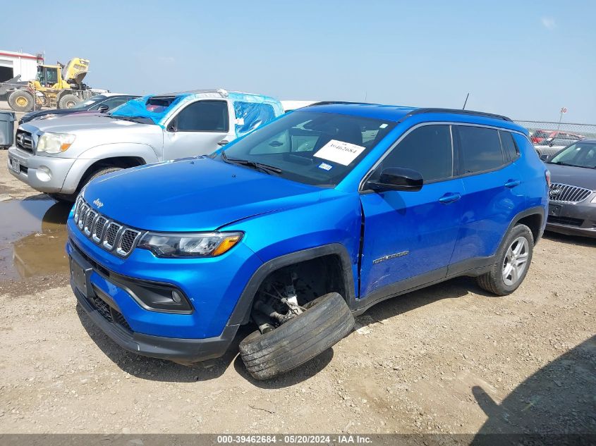 2023 Jeep Compass Latitude 4X4 VIN: 3C4NJDBN6PT521370 Lot: 39462684