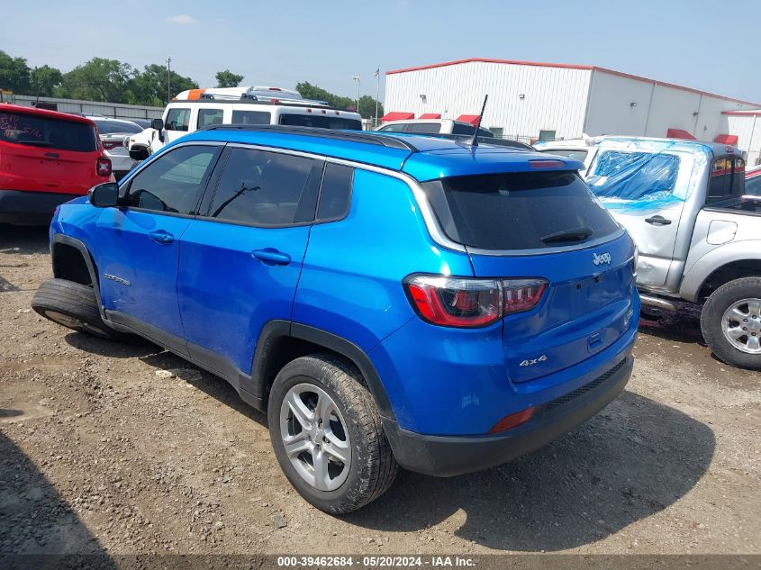 2023 Jeep Compass Latitude 4X4 VIN: 3C4NJDBN6PT521370 Lot: 39462684