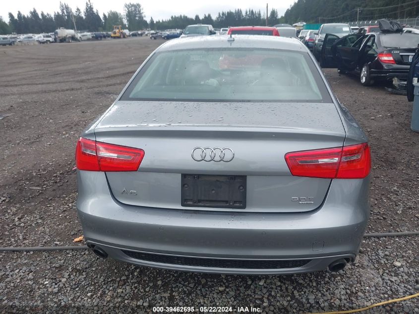 2012 Audi A6 3.0 Premium VIN: WAUJGAFC7CN162283 Lot: 39462695