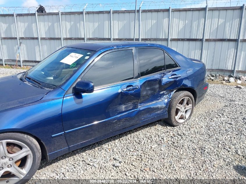 2005 Lexus Is 300 VIN: JTHBD192750100366 Lot: 39462708