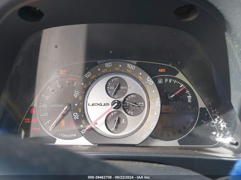 2005 Lexus Is 300 VIN: JTHBD192750100366 Lot: 39462708