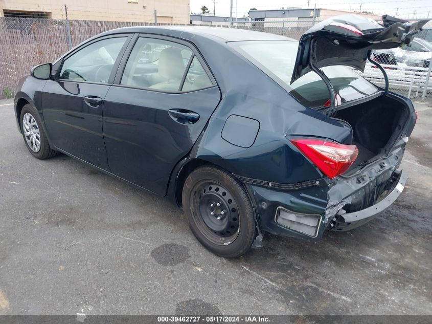 2017 Toyota Corolla Le VIN: 5YFBURHE1HP711970 Lot: 39462727