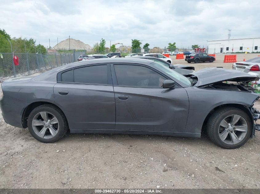 2016 Dodge Charger Sxt VIN: 2C3CDXHG8GH266260 Lot: 39462730