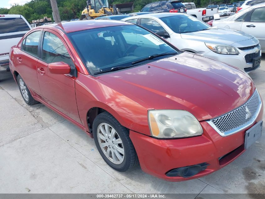 2012 Mitsubishi Galant Fe VIN: 4A32B2FF7CE006893 Lot: 39462737