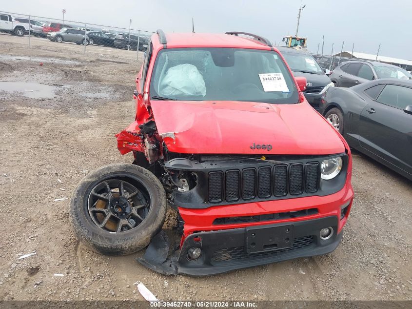 2020 Jeep Renegade Altitude Fwd VIN: ZACNJABB3LPL52671 Lot: 39462740