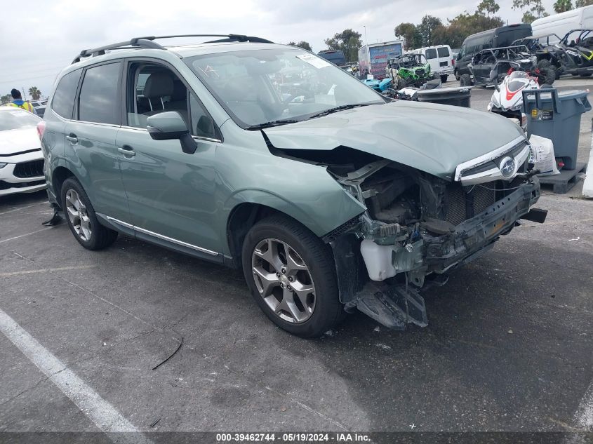 2016 Subaru Forester 2.5I Touring VIN: JF2SJAXC1GH563373 Lot: 39462744