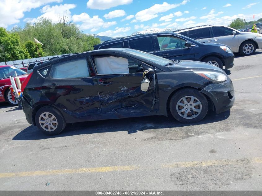 2012 Hyundai Accent Gs VIN: KMHCT5AEXCU055012 Lot: 39462745