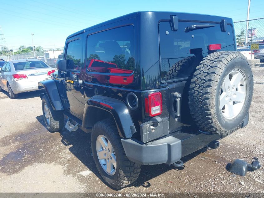 2017 Jeep Wrangler Sahara VIN: 1C4AJWBG3HL579994 Lot: 39462746