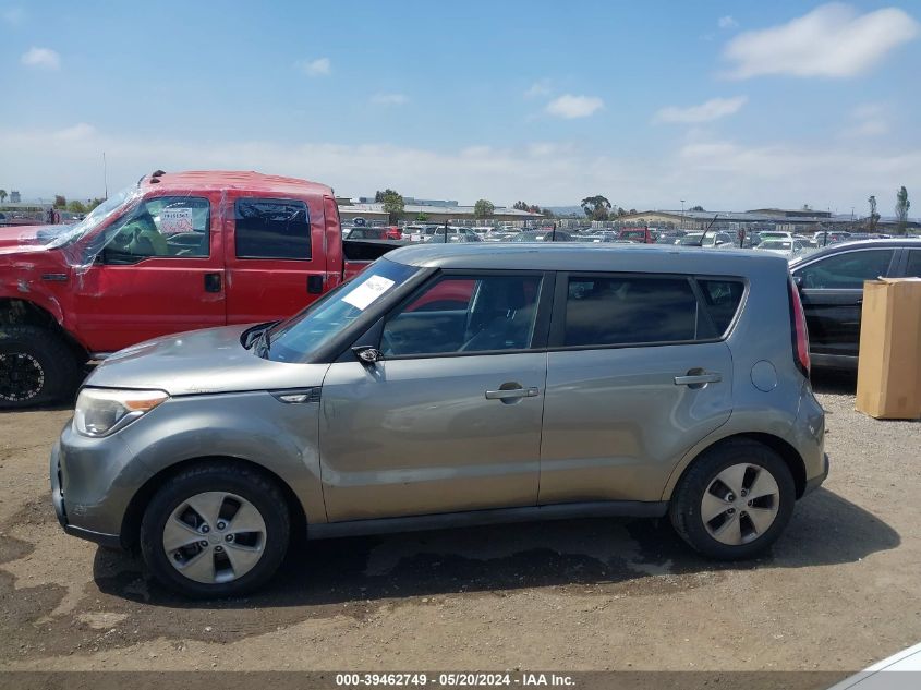 2014 Kia Soul VIN: KNDJN2A24E7016010 Lot: 39462749