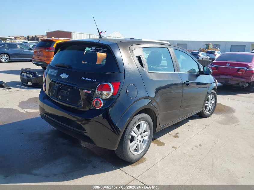 2012 Chevrolet Sonic 2Lt VIN: 1G1JC6SB9C4165967 Lot: 39462757