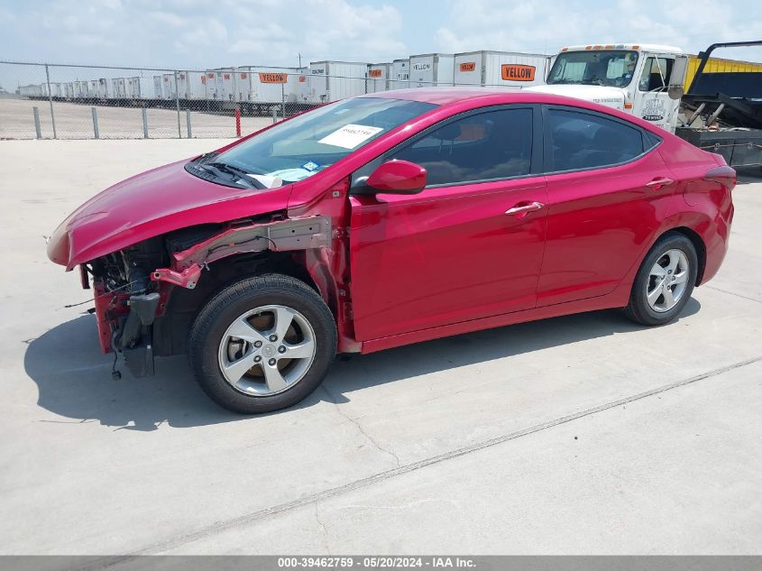 2014 Hyundai Elantra Se VIN: KMHDH4AE9EU204061 Lot: 39462759