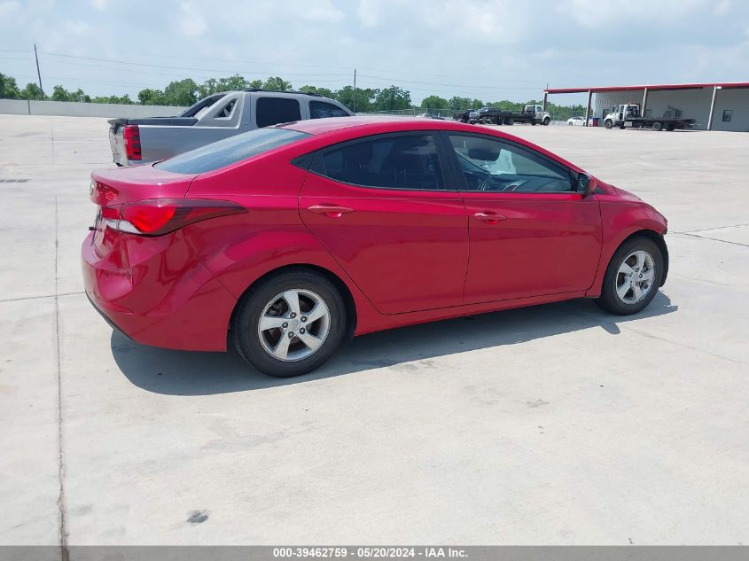 2014 Hyundai Elantra Se VIN: KMHDH4AE9EU204061 Lot: 39462759