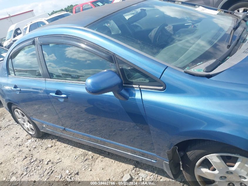 2009 Honda Civic Lx VIN: 2HGFA16589H535104 Lot: 39462766