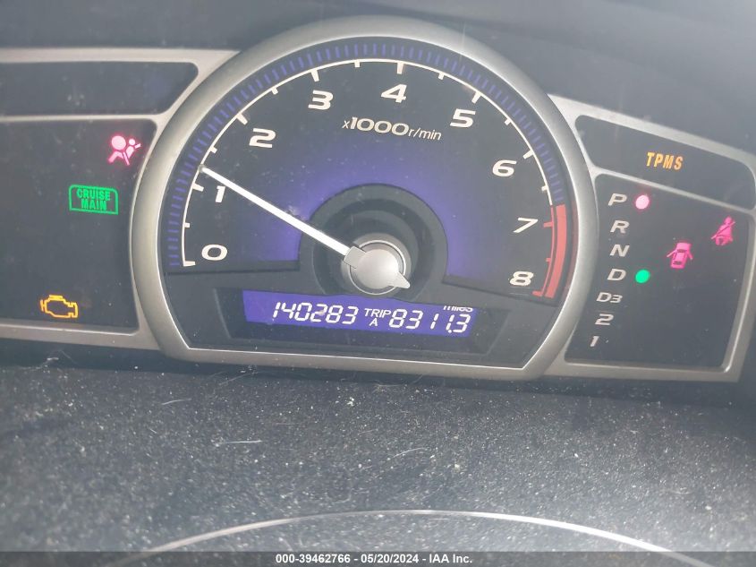 2009 Honda Civic Lx VIN: 2HGFA16589H535104 Lot: 39462766