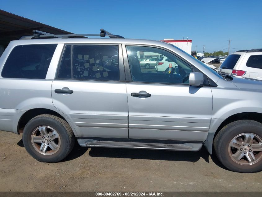 2004 Honda Pilot Ex-L VIN: 2HKYF18604H524905 Lot: 39462769