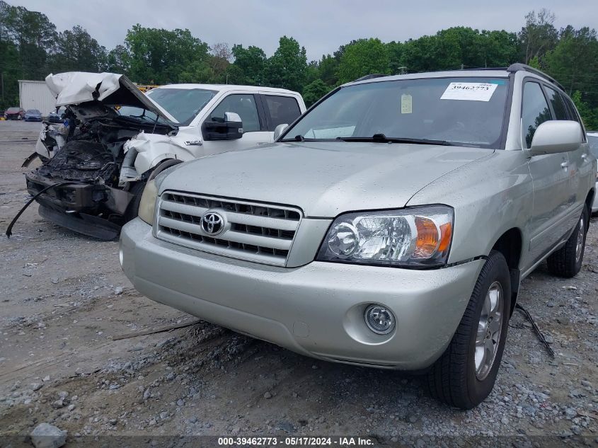 2004 Toyota Highlander V6 VIN: JTEDP21A440029065 Lot: 39462773