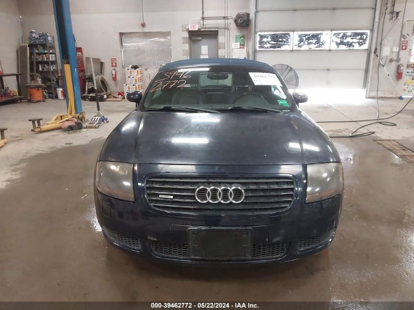 2002 Audi Tt 1.8L VIN: TRUUT28N721012928 Lot: 39462772