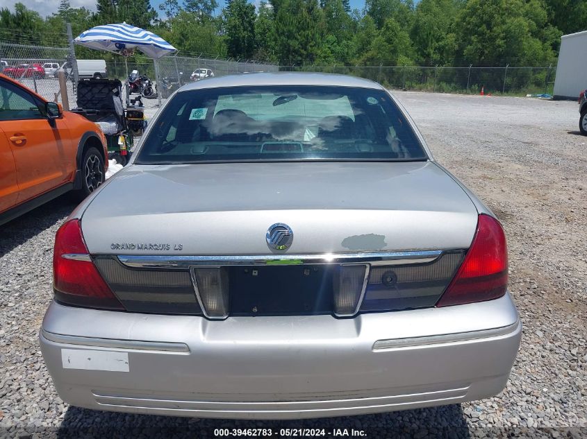 2008 Mercury Grand Marquis Ls VIN: 2MEFM75V28X662475 Lot: 39462783