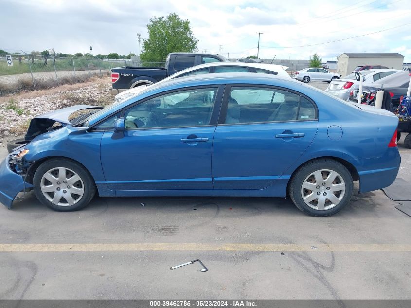 2007 Honda Civic Lx VIN: 1HGFA165X7L128367 Lot: 39462785