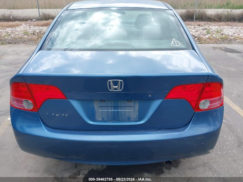 2007 Honda Civic Lx VIN: 1HGFA165X7L128367 Lot: 39462785