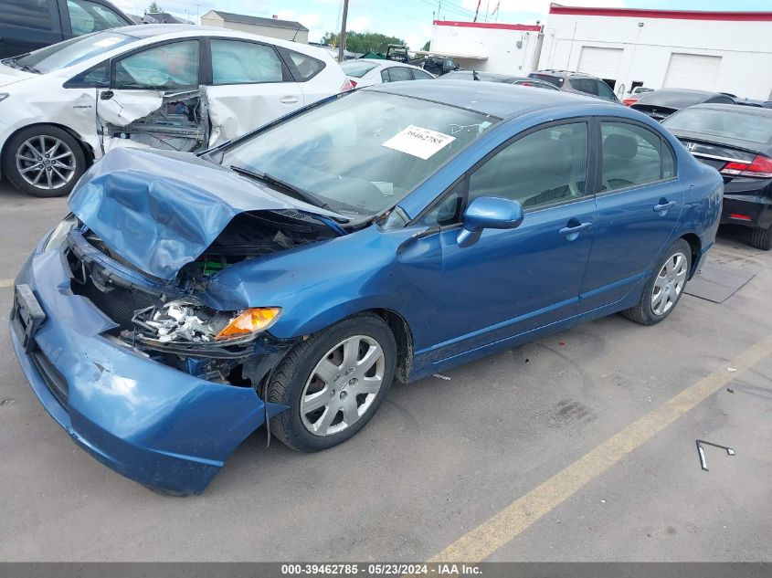 2007 Honda Civic Lx VIN: 1HGFA165X7L128367 Lot: 39462785