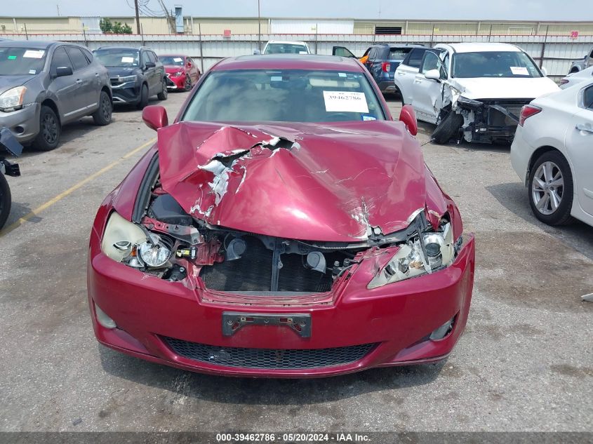 2008 Lexus Is 250 VIN: JTHBK262885053923 Lot: 39462786