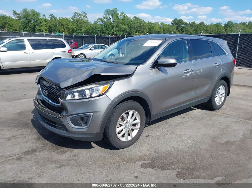 2016 Kia Sorento 2.4L L VIN: 5XYPG4A3XGG166248 Lot: 39462787