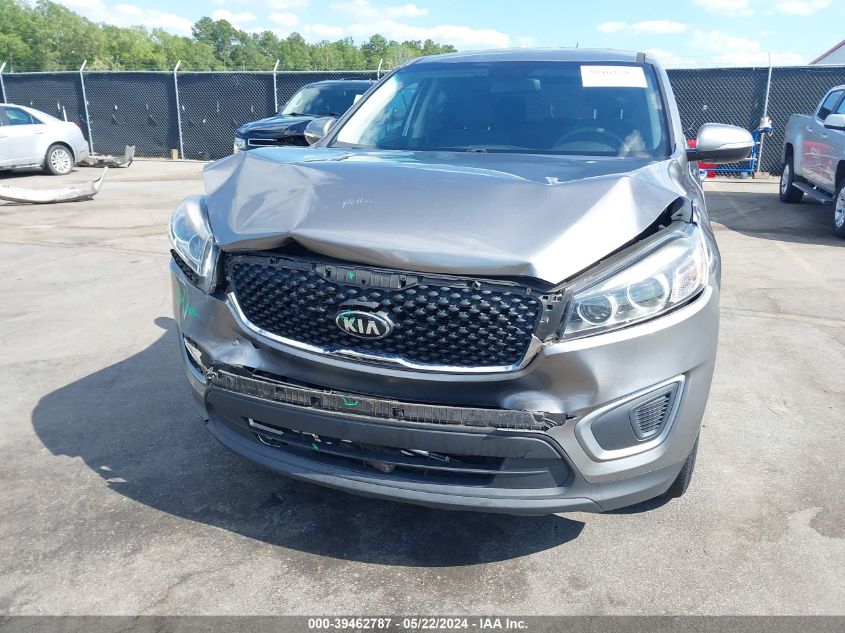 2016 Kia Sorento 2.4L L VIN: 5XYPG4A3XGG166248 Lot: 39462787