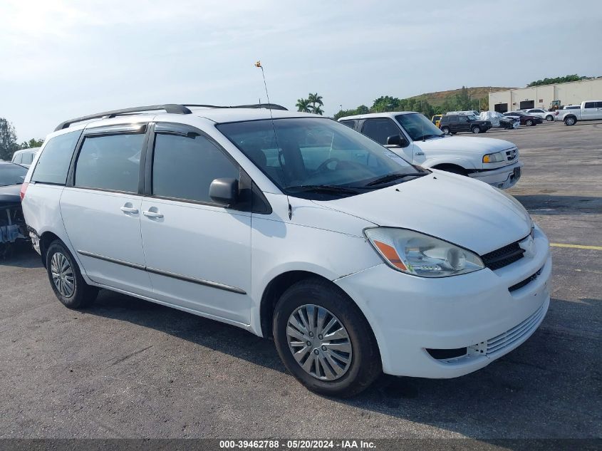 2004 Toyota Sienna Ce VIN: 5TDZA23C84S133372 Lot: 39462788