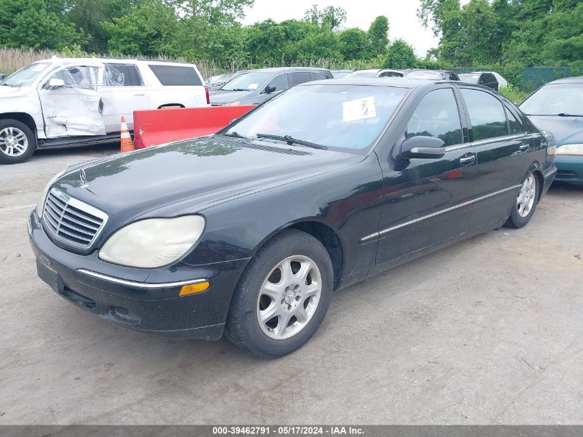 WDBNG75J12A312254 | 2002 MERCEDES-BENZ S 500