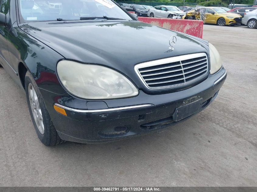 WDBNG75J12A312254 | 2002 MERCEDES-BENZ S 500