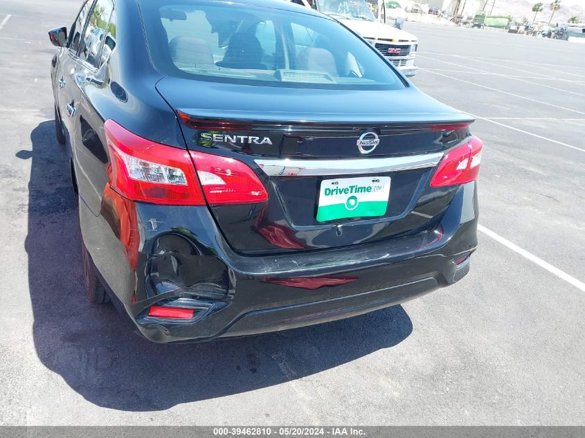 2018 Nissan Sentra S VIN: 3N1AB7APXJY292625 Lot: 39462810