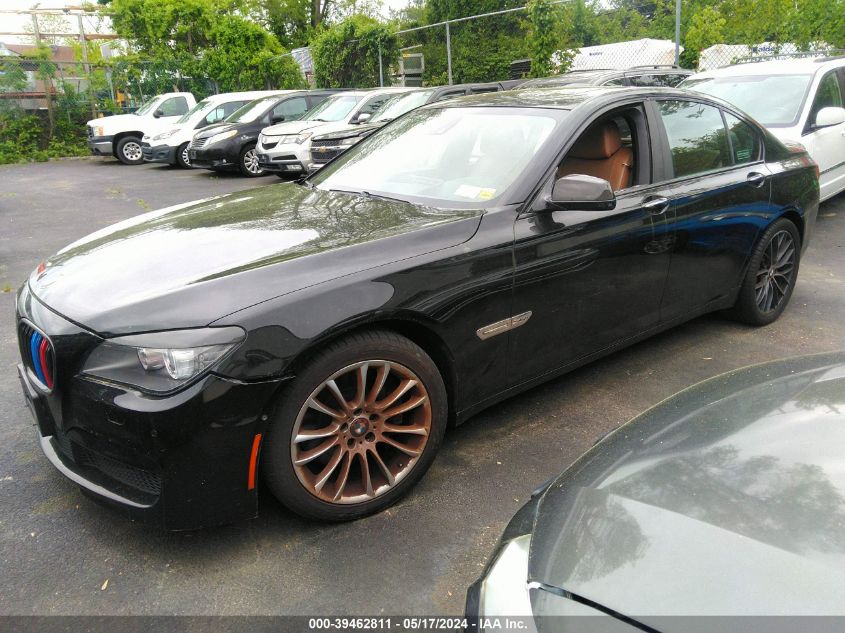 2012 BMW 750I xDrive VIN: WBAKC6C53CC396659 Lot: 39462811