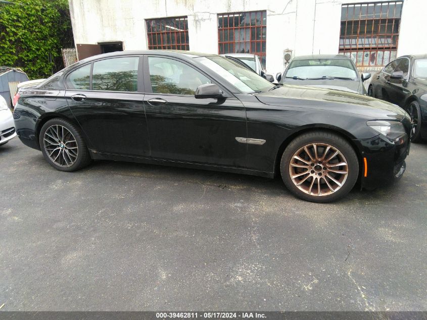 2012 BMW 750I xDrive VIN: WBAKC6C53CC396659 Lot: 39462811