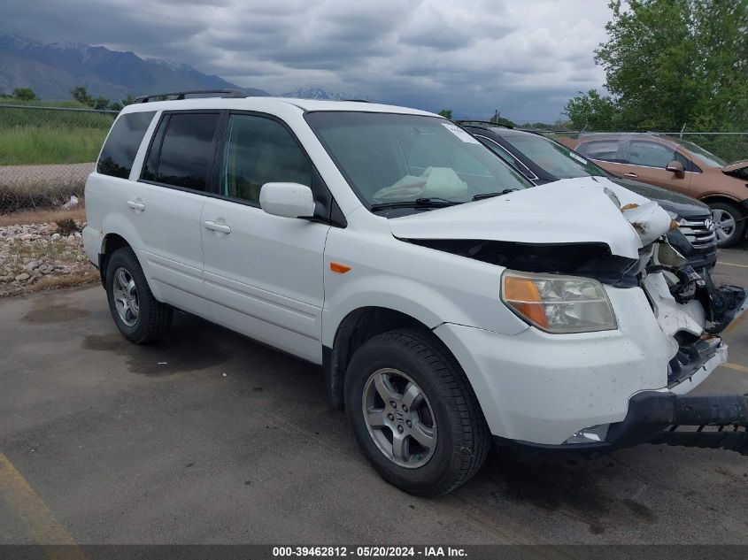2007 Honda Pilot Ex-L VIN: 2HKYF18557H517671 Lot: 39462812