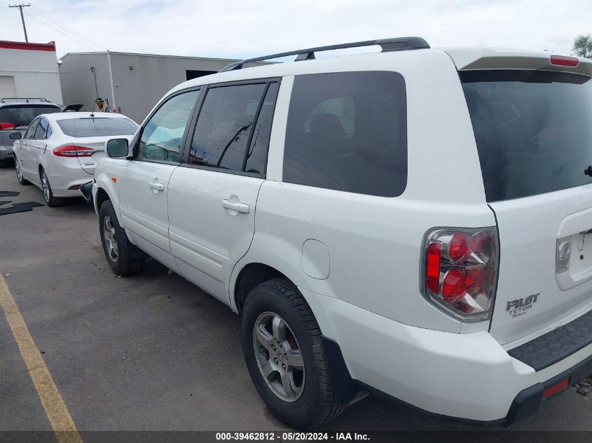 2007 Honda Pilot Ex-L VIN: 2HKYF18557H517671 Lot: 39462812