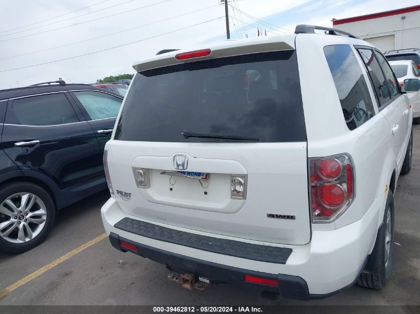 2007 Honda Pilot Ex-L VIN: 2HKYF18557H517671 Lot: 39462812