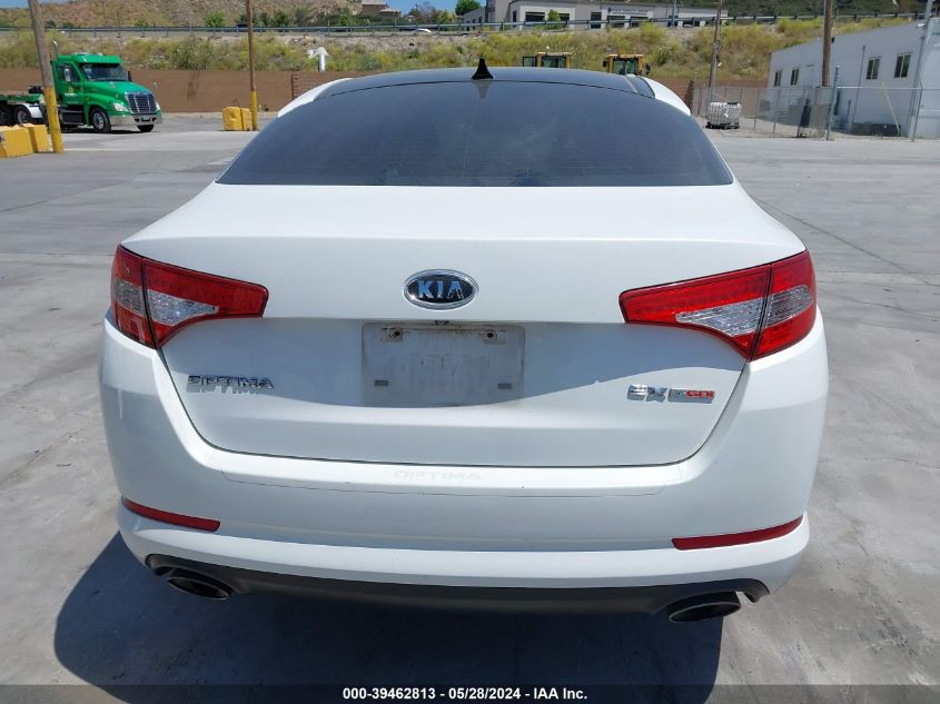 2012 Kia Optima Ex Turbo VIN: 5XXGN4A63CG066393 Lot: 39462813