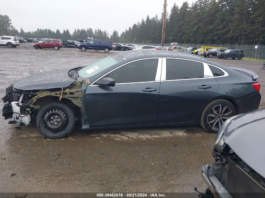 2021 Chevrolet Malibu Fwd Rs VIN: 1G1ZG5ST1MF062784 Lot: 39462816