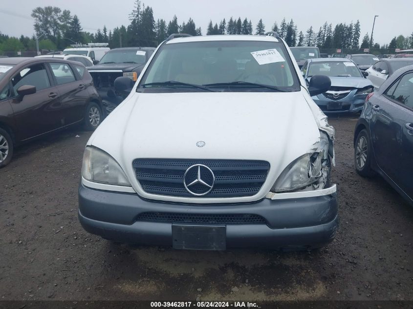 1999 Mercedes-Benz Ml 320 VIN: 4JGAB54E9XA102253 Lot: 39462817