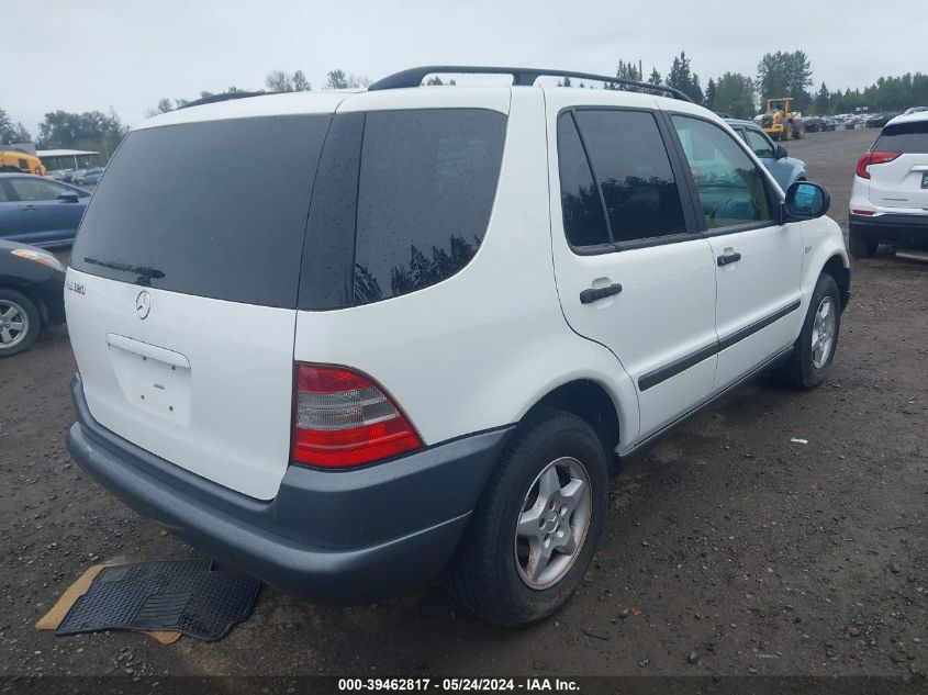 1999 Mercedes-Benz Ml 320 VIN: 4JGAB54E9XA102253 Lot: 39462817