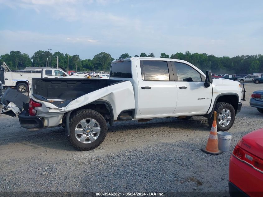 2021 Chevrolet Silverado 2500Hd 4Wd Standard Bed Custom VIN: 1GC4YME75MF294943 Lot: 39462821