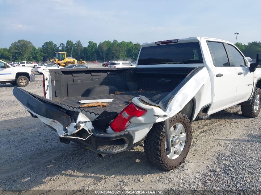 2021 Chevrolet Silverado 2500Hd 4Wd Standard Bed Custom VIN: 1GC4YME75MF294943 Lot: 39462821