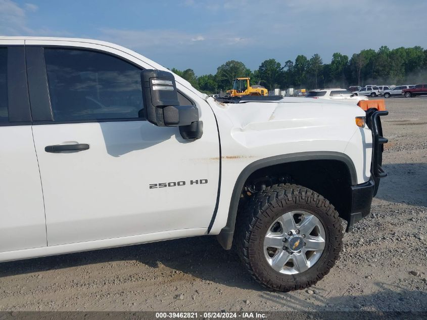 2021 Chevrolet Silverado 2500Hd 4Wd Standard Bed Custom VIN: 1GC4YME75MF294943 Lot: 39462821