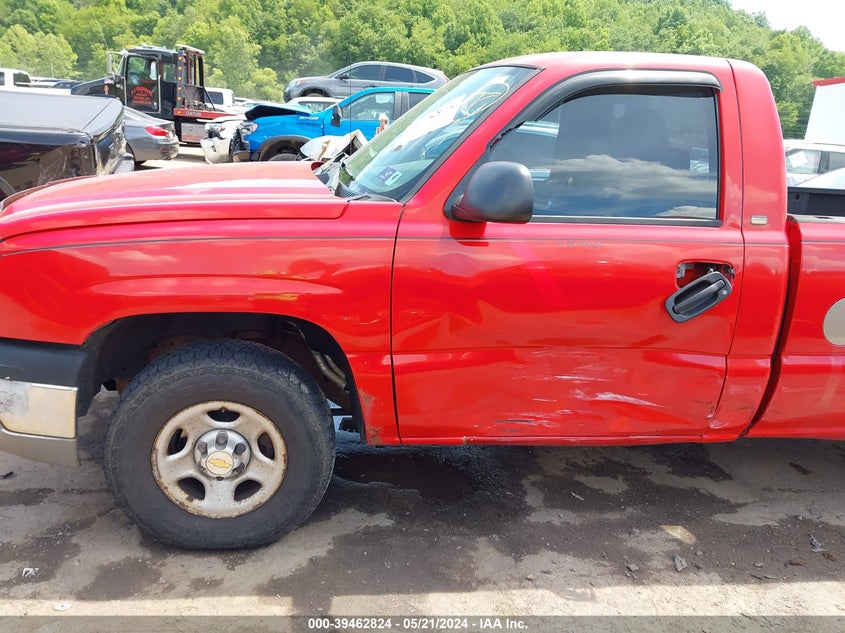 2004 Chevrolet Silverado 1500 Work Truck VIN: 1GCEK14V84E108600 Lot: 39462824