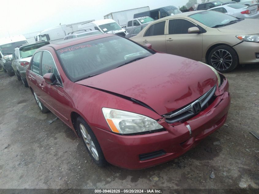 2007 Honda Accord 3.0 Ex VIN: 1HGCM66587A084114 Lot: 39462825