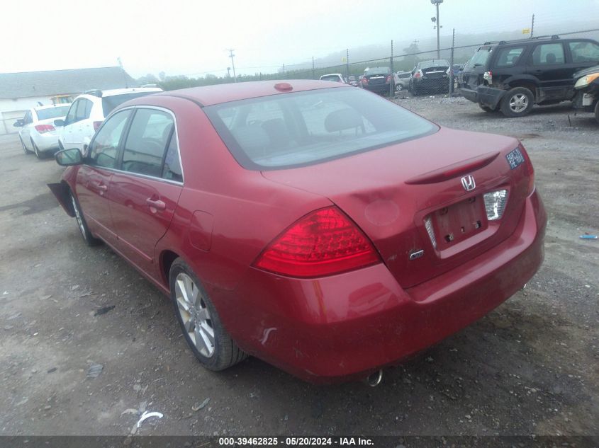 2007 Honda Accord 3.0 Ex VIN: 1HGCM66587A084114 Lot: 39462825