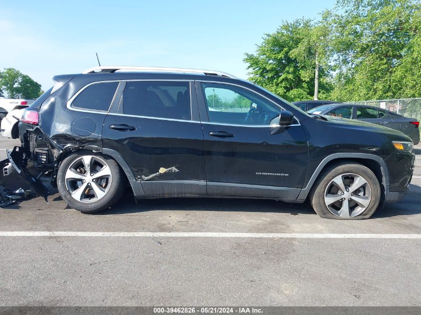 2019 Jeep Cherokee Limited 4X4 VIN: 1C4PJMDN7KD259962 Lot: 39462826